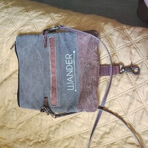 Wanderer Mona B Two-Tone Purse/Wristlet